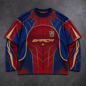 Red & Gold Layered Jersey